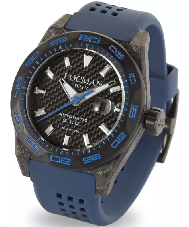 Reloj para hombres Locman Stealth Automatic 0216V3-CBCBNKBS2B