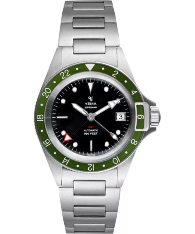 Reloj para hombres Yema Superman GMT YSUPGMT2020B39-AMS
