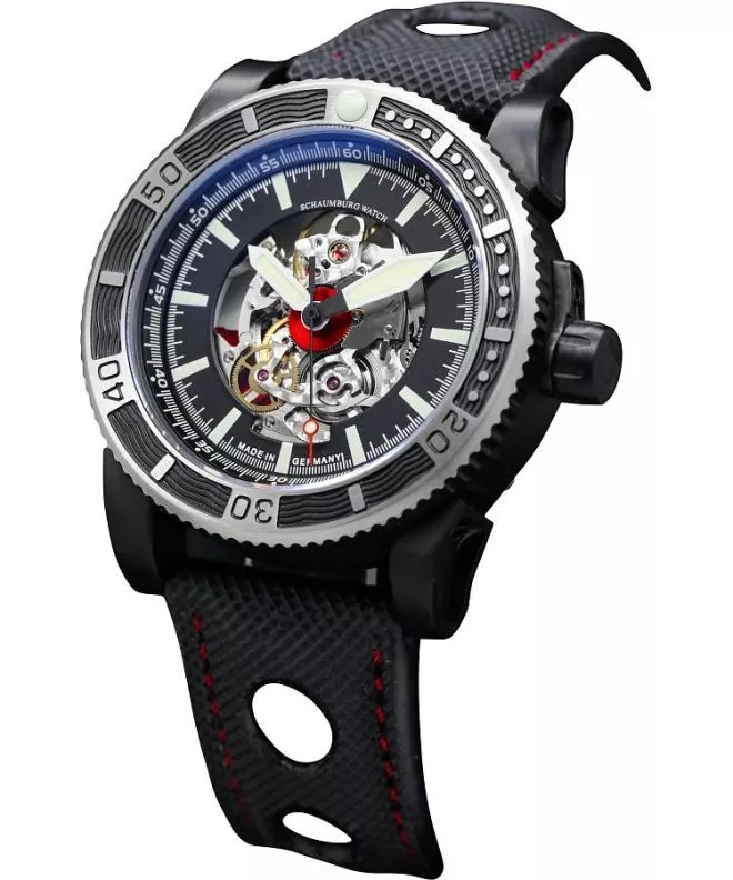 Reloj para hombres Schaumburg AQM 5 ViperFish Skeleton SCH-AQM45V