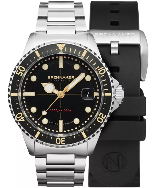 Reloj para hombres Spinnaker Tesei Mille Metri Ebony Limited Edition SP-5090-11