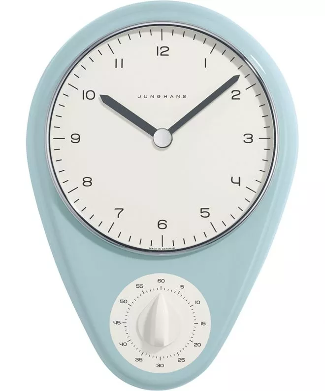 Reloj de Pared Junghans max bill Küchenuhr Radio-Controlled 377/1100.00