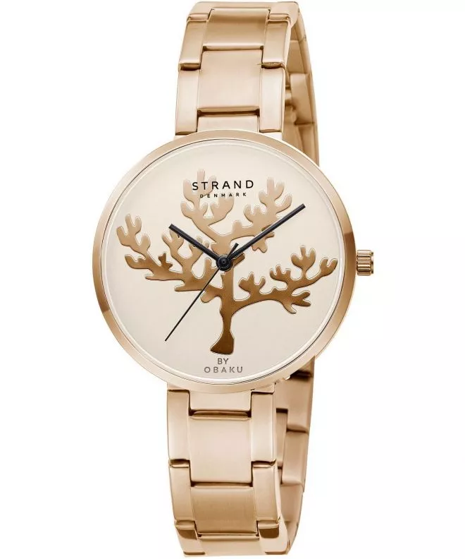 Reloj para mujeres Strand by Obaku Coral S700LXVVSV-DCR