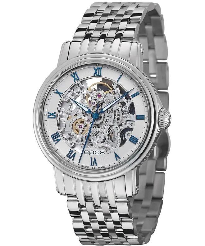 Reloj para hombres Epos Emotion Skeleton Automatic 3390.155.20.20.30