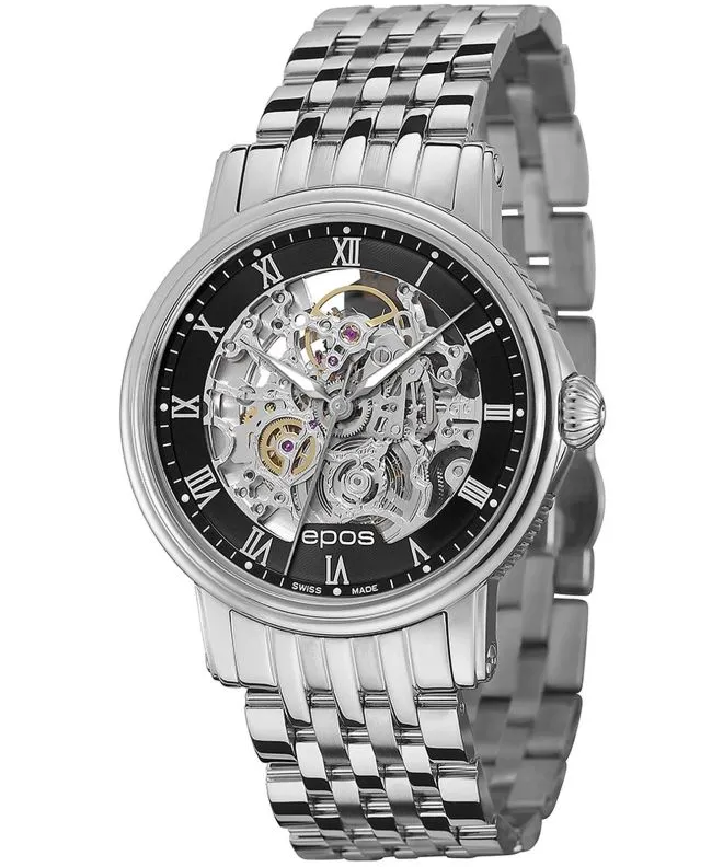 Reloj para hombres Epos Emotion Skeleton Automatic 3390.155.20.25.30