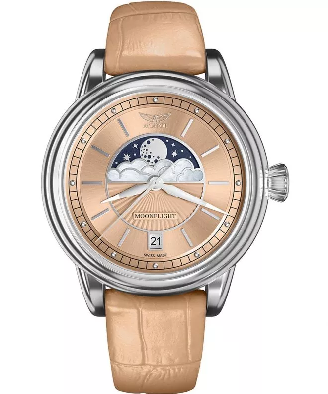 Reloj para mujeres Aviator Douglas Moonflight V.1.33.0.259.4
