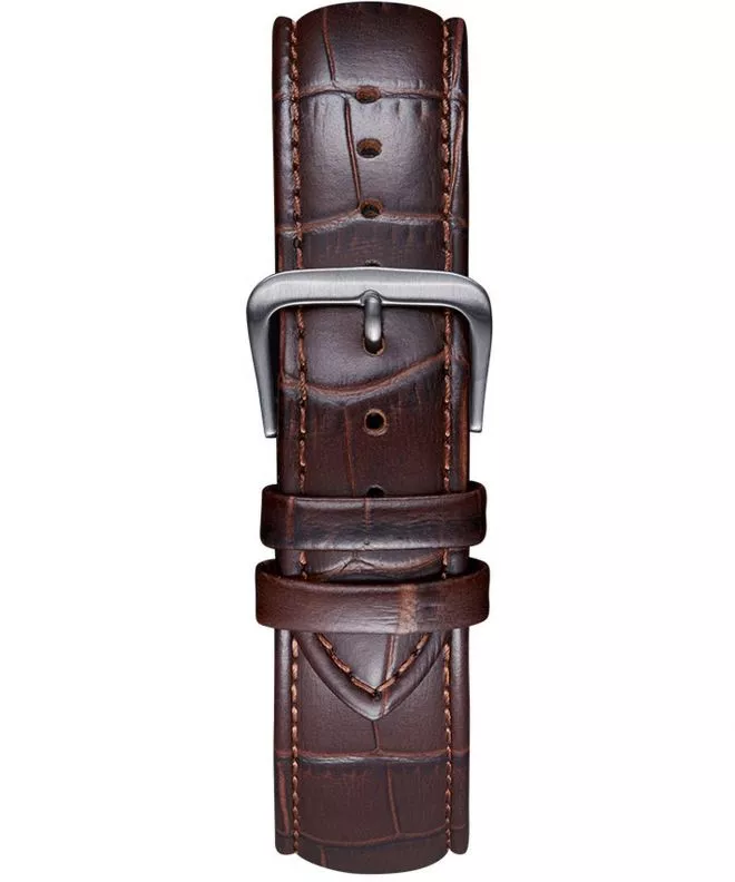 Correa Meller Crocodile Brown Gunmetal 20 mm GST-1.2BROWN
