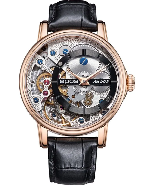 Reloj para hombres Epos Oeuvre D'Art Verso Skeleton Limited Edition 3435.313.24.15.25