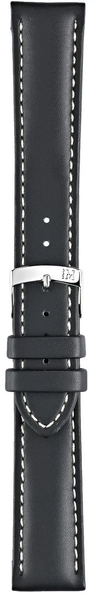 Correa Morellato Castagno Grana Calf Black 18 mm A01U3687934019CR18