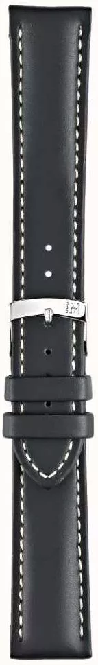 Correa Morellato Green Castagno Grana Calf Black 22 mm A01U3687934019CR22