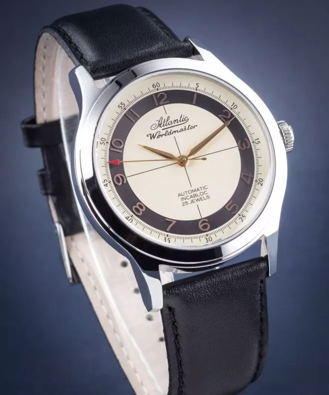Reloj para hombres Atlantic Worldmaster Automatic Incabloc 53754.41.93RB