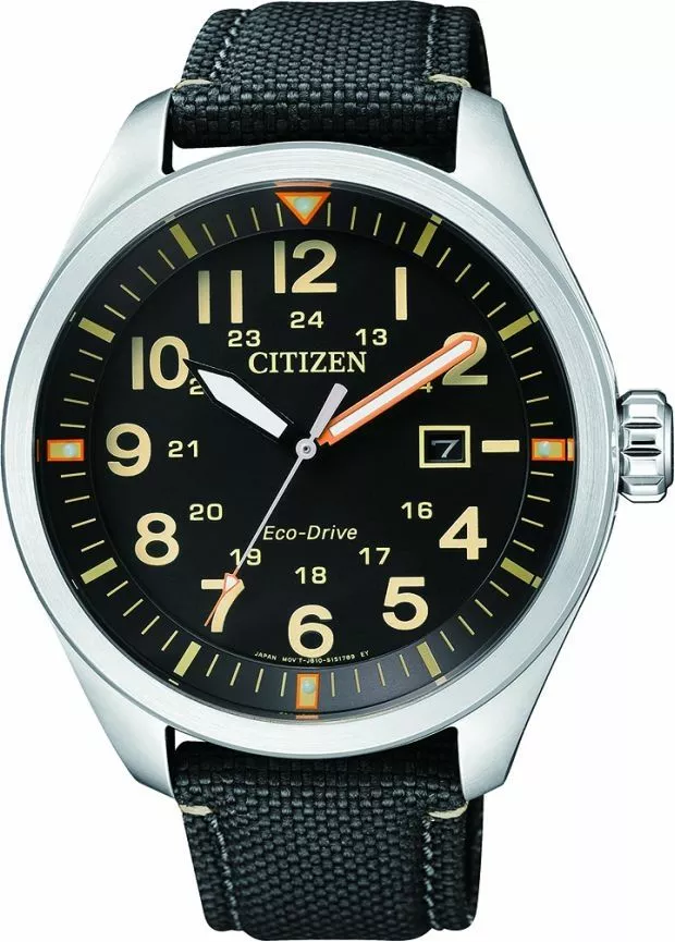Reloj para hombres Citizen Military Eco-Drive AW5000-24E