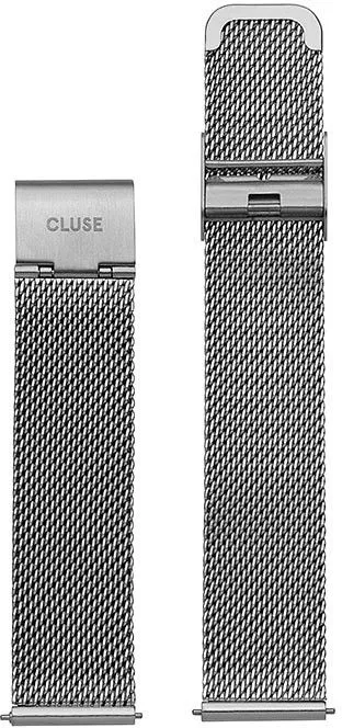 Brazalete Cluse Minuit Mesh Silver 16 mm CS1401101028 (CLS345)