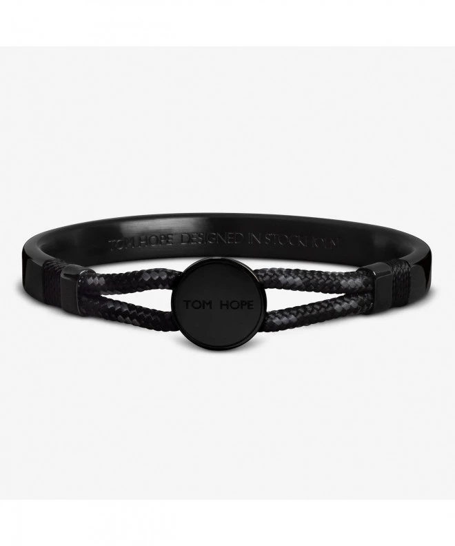 Pulsera Tom Hope Hybrid 1 Triple Black L TM0351