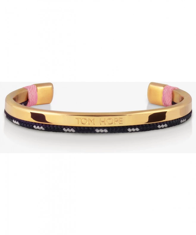 Pulsera Tom Hope Hybrid 2 24K Coral M TM0445