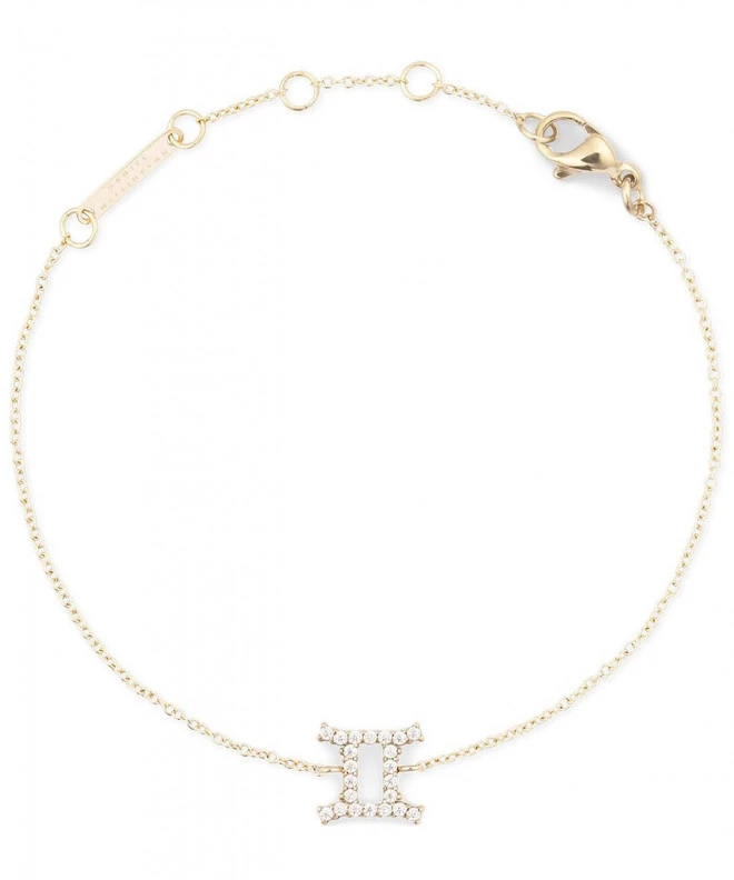 Pulsera Daniel Wellington Crystal Zodiac Chain Gold Gemini DW00400909