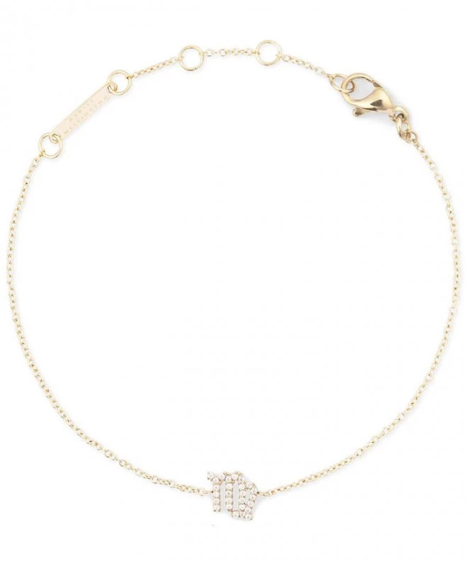 Pulsera Daniel Wellington Crystal Zodiac Chain Gold Virgo DW00400912
