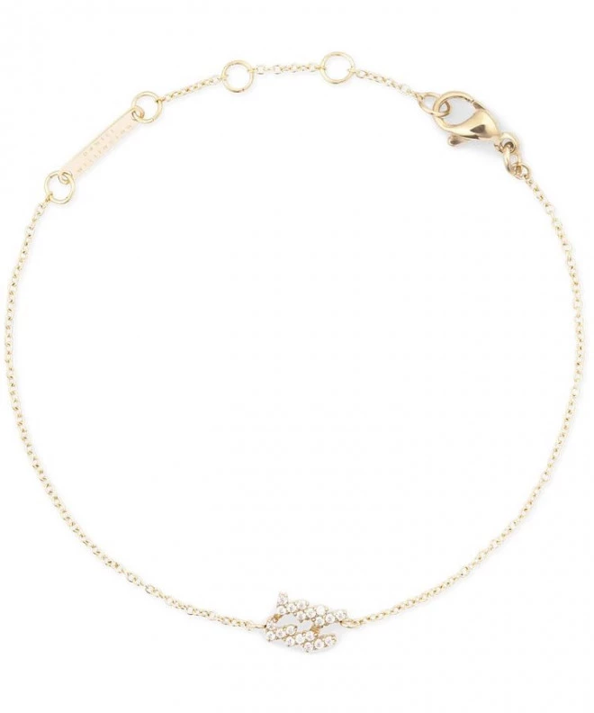 Pulsera Daniel Wellington Crystal Zodiac Chain Gold Aquarius DW00400917