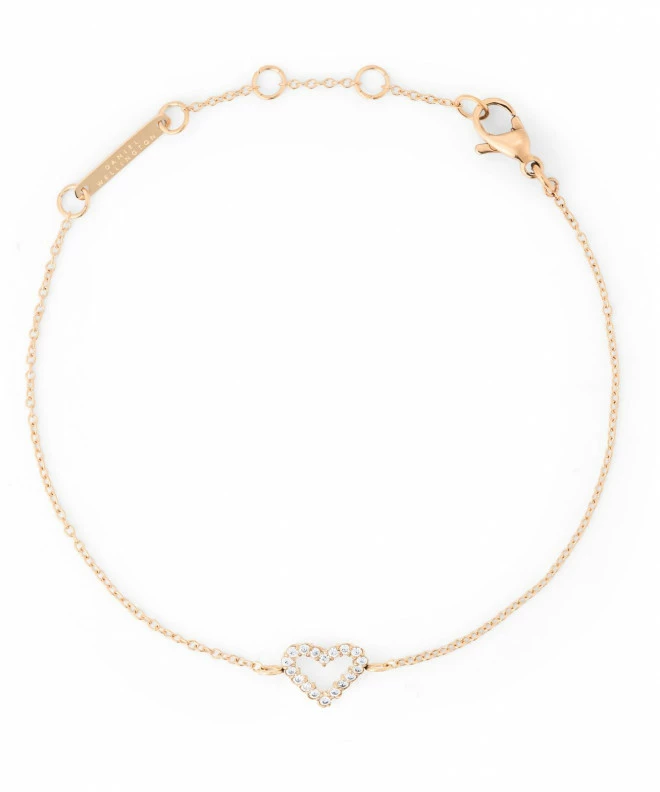 Pulsera Daniel Wellington Mirelle Heart Rose Gold DW00401618