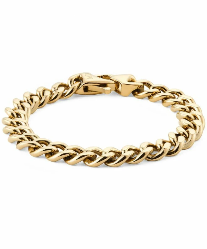Pulsera Daniel Wellington Ellipse Cuban Chain Gold DW00401659