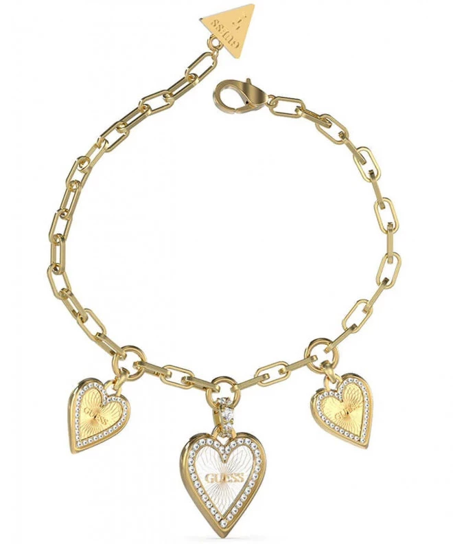 Pulsera Guess Love Me Tender White Heart JUBB03235JWYGRHL