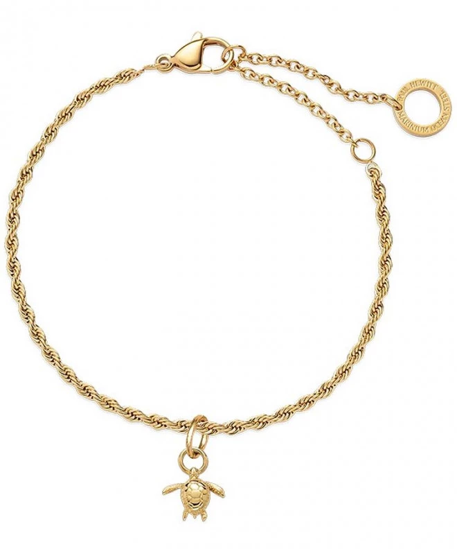 Pulsera Paul Hewitt Set Turtle Charm and Necklace Gold PH-JE-0893
