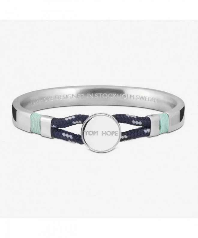 Pulsera Tom Hope Hybrid 1 Ice Blue L TM0359