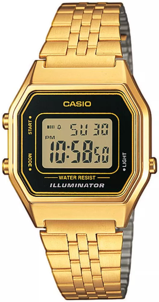 Reloj para mujeres Casio Vintage Gold LA680WEGA-1ER
