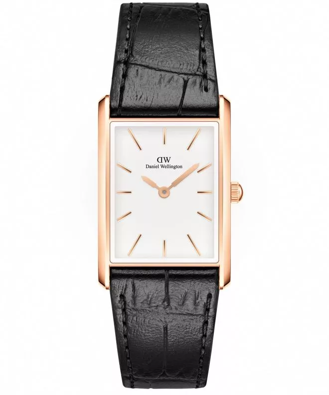 Reloj para mujeres Daniel Wellington Bound Black Crocodile Rose Gold 24 DW00100698