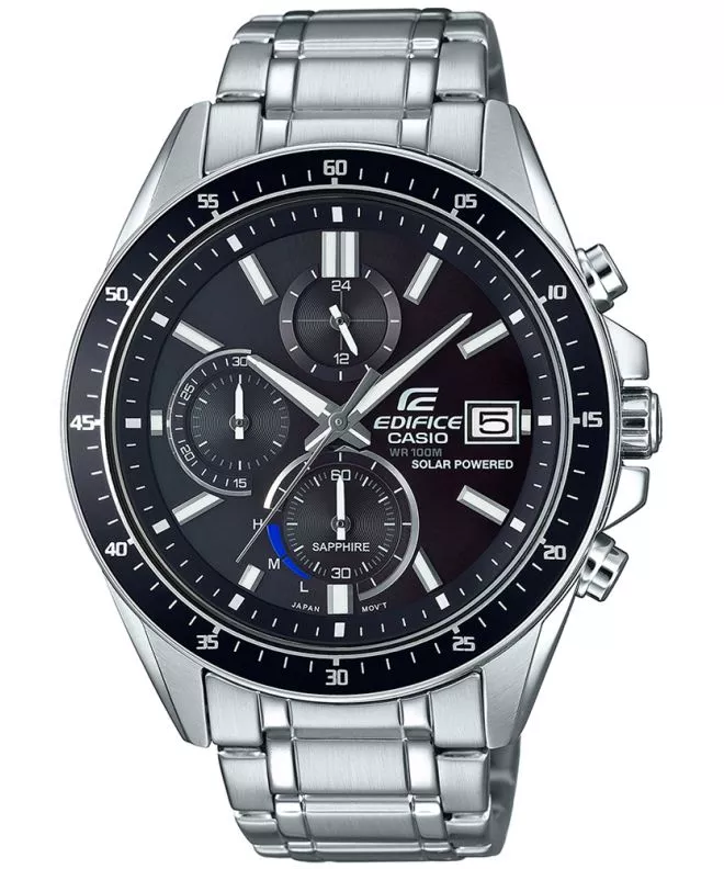 Reloj para hombres Edifice Casio Premium 3D Face Sapphire Solar EFS-S510D-1AVUEF