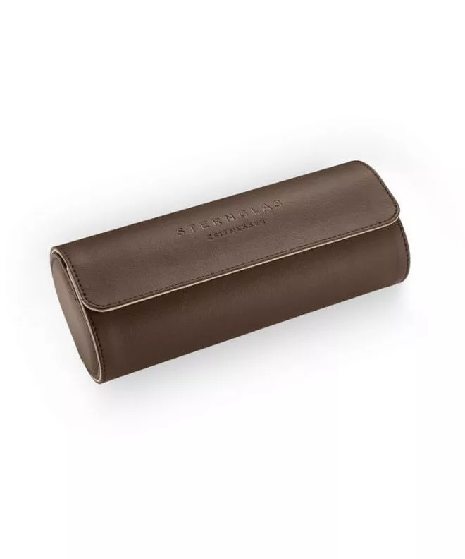 Caso Sternglas Watch Roll Brown S13-010