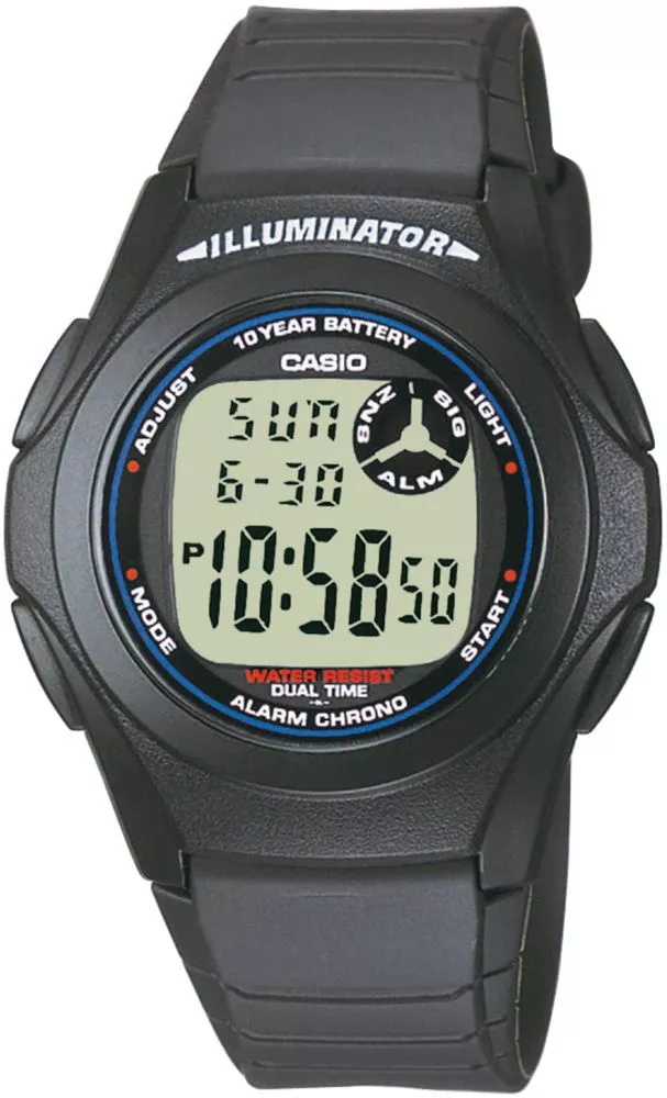 Reloj para hombres Casio Youth Digital F-200W-1AEF (F-200W-1AEG)