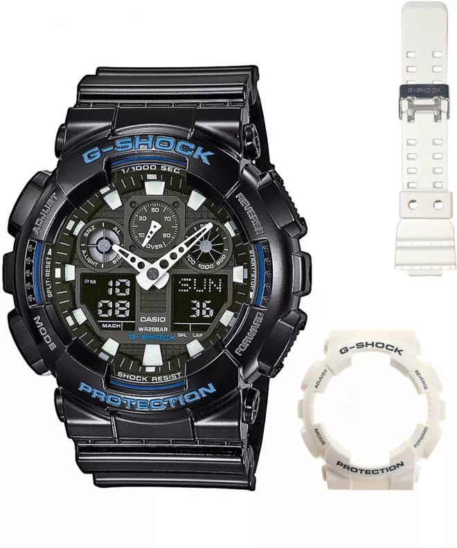 Reloj para hombres Casio G-Shock GA-100 Original Set GA-100B-Set095