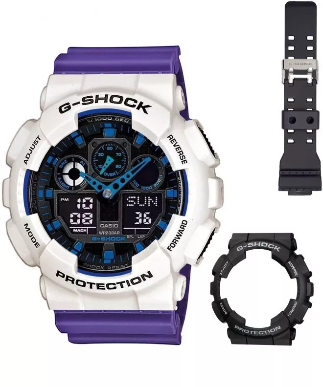 Reloj para hombres Casio G-Shock GA-100 Original Set GA-100-Set045