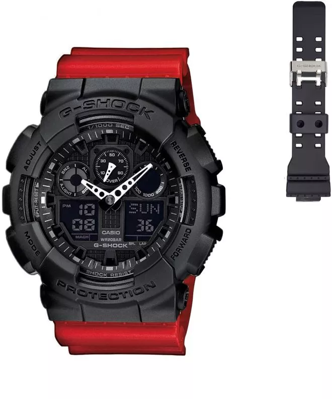 Reloj para hombres Casio G-Shock GA-100 Original Set GA-100-Set017