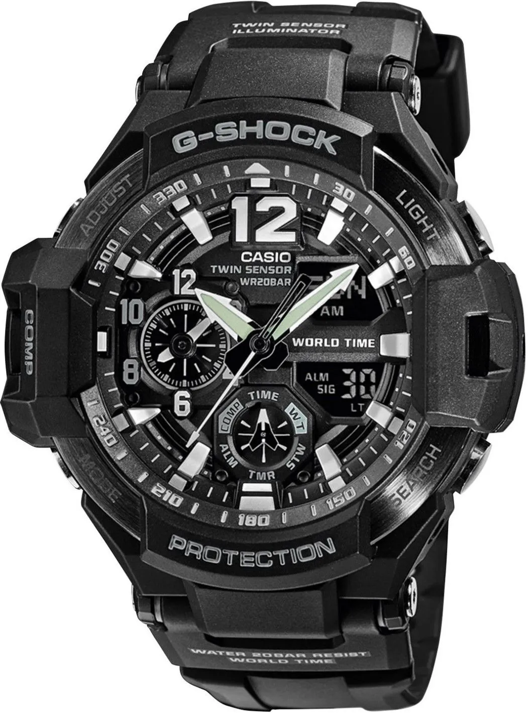 Reloj para hombres G-SHOCK Casio Gravitymaster GA-1100-1AER