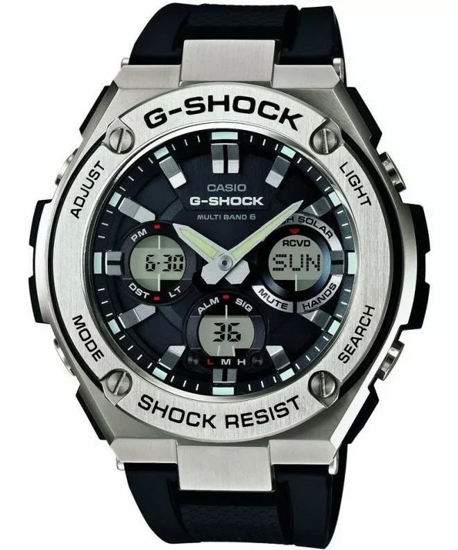 Reloj para hombres G-SHOCK Casio G-Steel Solar Waveceptor GST-W110-1AER
