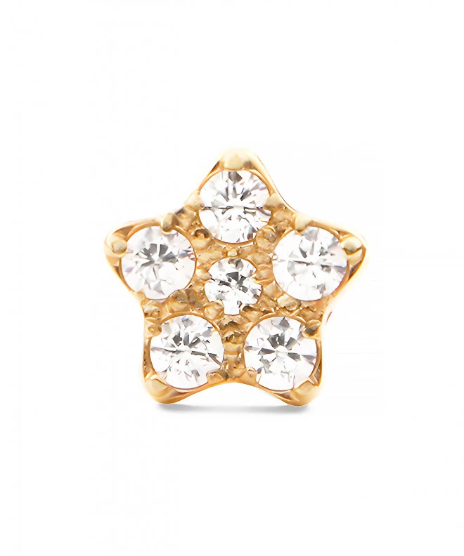 Pendiente Daniel Wellington Crystal Star Stud Gold DW00400864