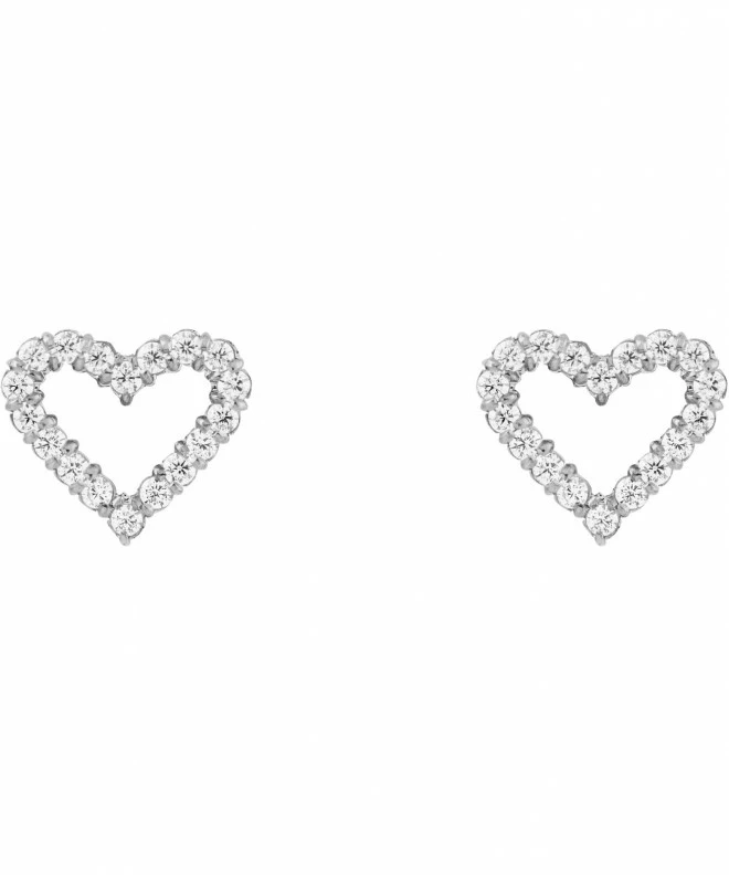 Pendientes Daniel Wellington Mirelle Heart Silver DW00401610