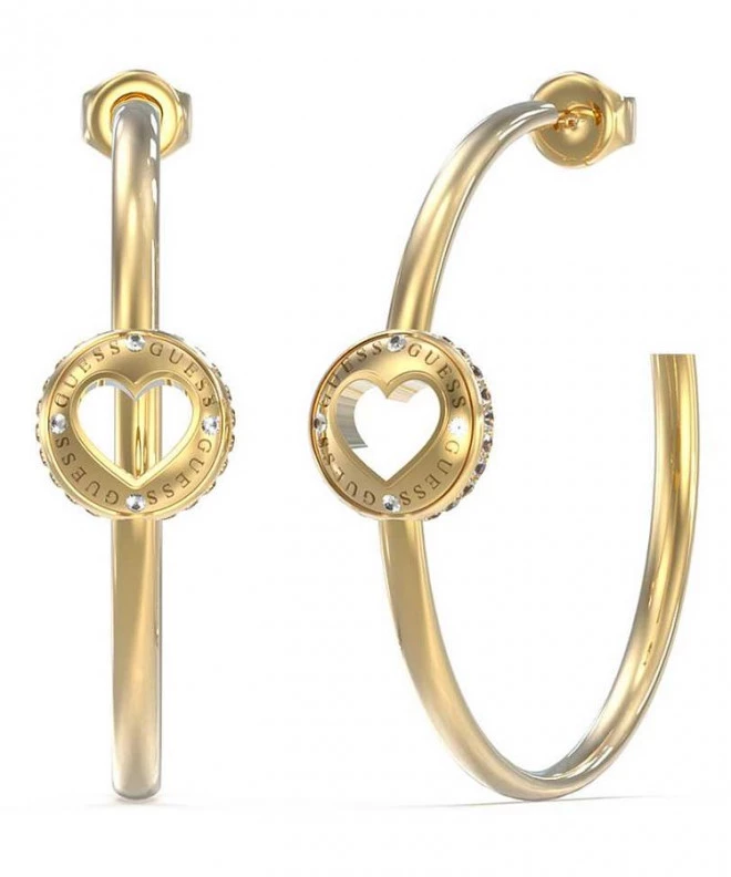 Pendientes Guess Rolling Hearts JUBE03346JWYGT-U