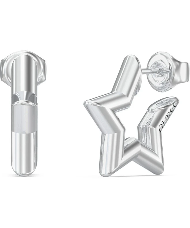 Pendientes Guess Iconique Silver JUBE05539JWRHT-U