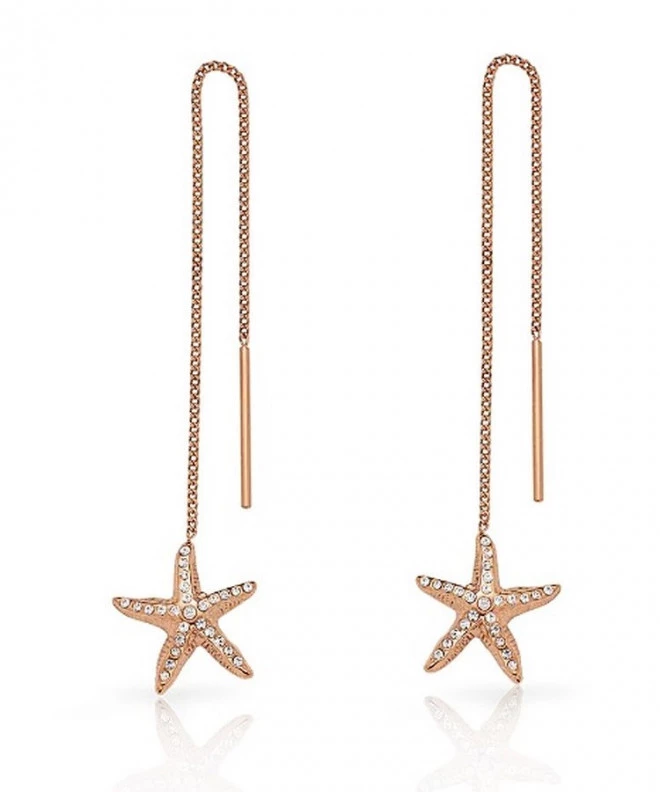 Pendientes Paul Hewitt Sea Star Eardrop Rose Gold PH-JE-1100