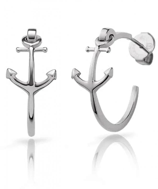 Pendientes Paul Hewitt The Anchor II Silver PH-JE-1242