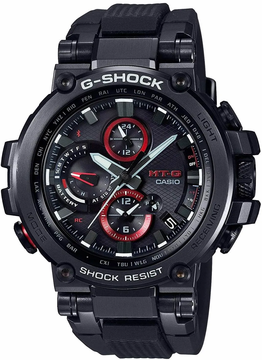 Reloj para hombres G-SHOCK Exclusive Metal Twisted G 2-Way Sync MTG-B1000B-1AER