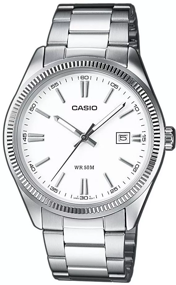 Reloj para hombres Casio Classic MTP blanco MTP-1302D-7A1VEF