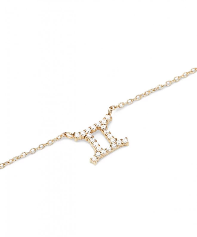 Collar Daniel Wellington Crystal Zodiac Chain Gold Gemini DW00400921