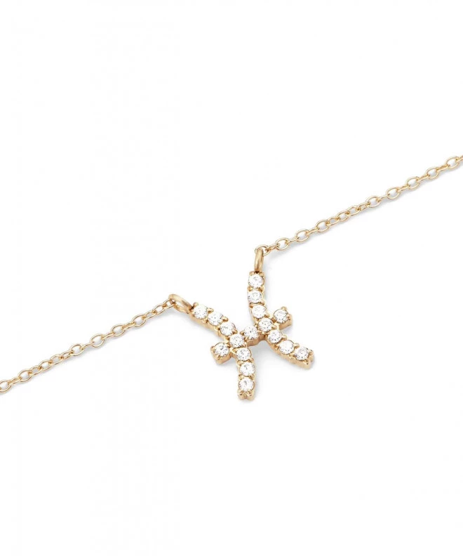 Collar Daniel Wellington Crystal Zodiac Chain Gold Pisces DW00400930