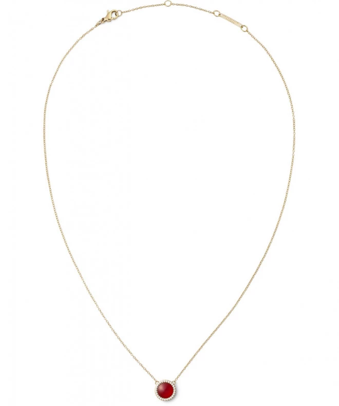 Collar Daniel Wellington Audrey Red Agathe Gold DW00401440