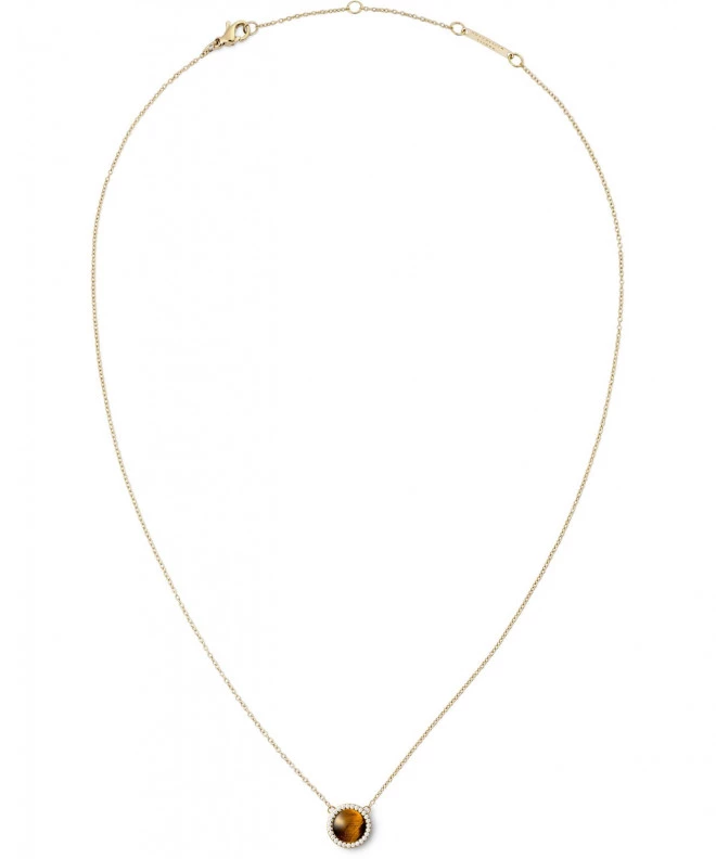 Collar Daniel Wellington Audrey Tiger Eye Gold DW00401445