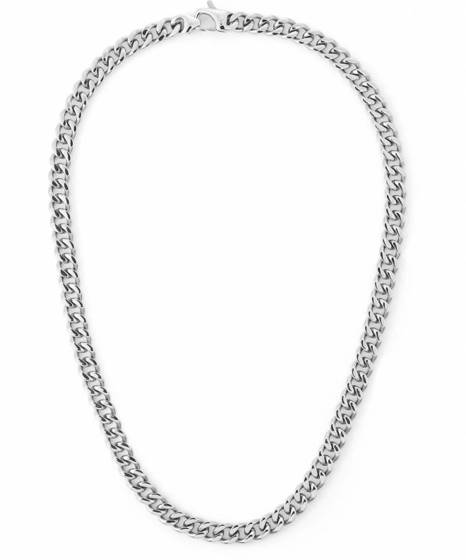 Collar Daniel Wellington Ellipse Cuban Chain Silver DW00401669