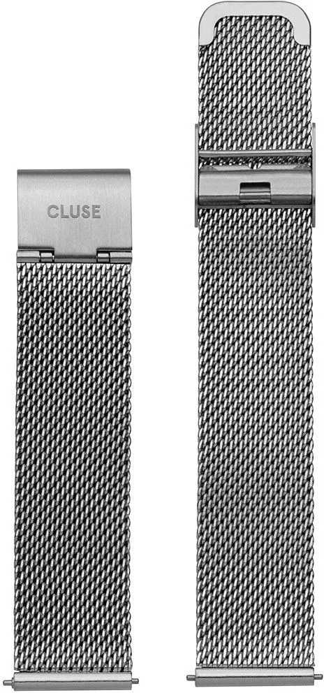 Correa Cluse Boho Chic Mesh Silver 18 mm CS1401101008 (CLS045)